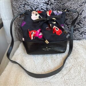 Kate Spade Black Floral Poppy Women's Bag